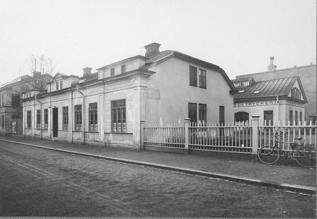 Tryckeriet på Trädgårdsgatan 5. UIM